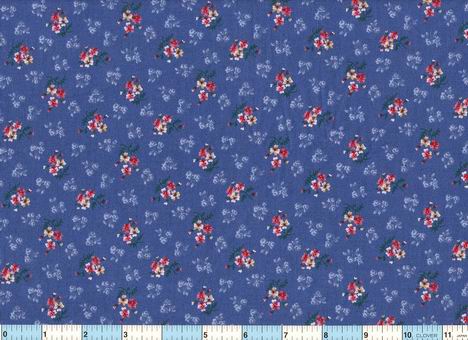Pink Red Flowers Country Blue